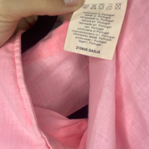 0039 Sanja Linen Blouse - Picture 8 of 9